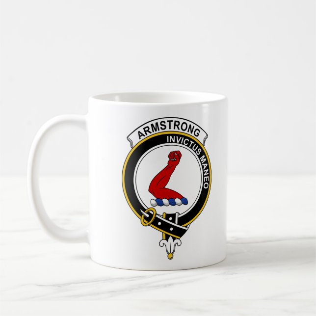 Taza De Café Armstrong Tartan Coffee Mug - tamaño 11oz (Izquierda)