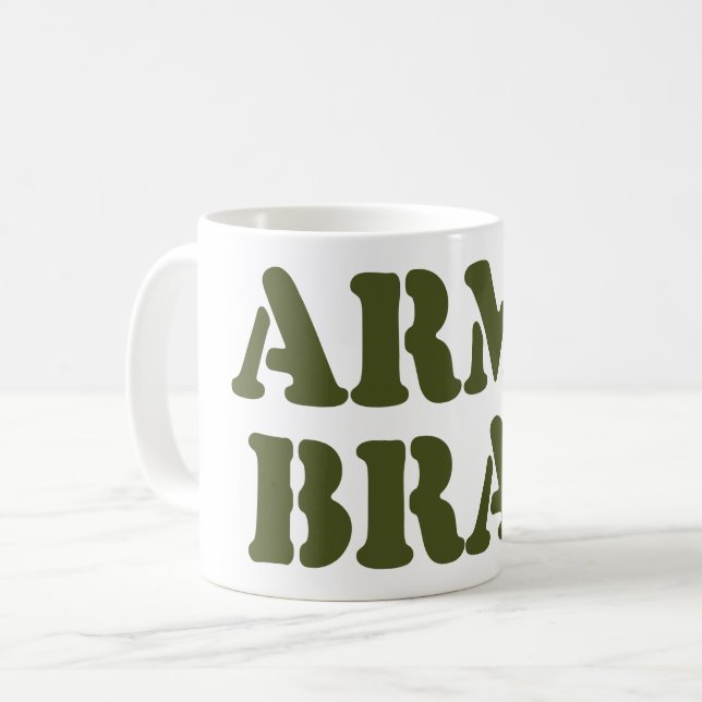 TAZA DE CAFÉ ARMY BRAT (Anverso izquierdo)