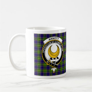 Taza De Café Arnott Clan Badge Coffee Mug - tamaño 11oz