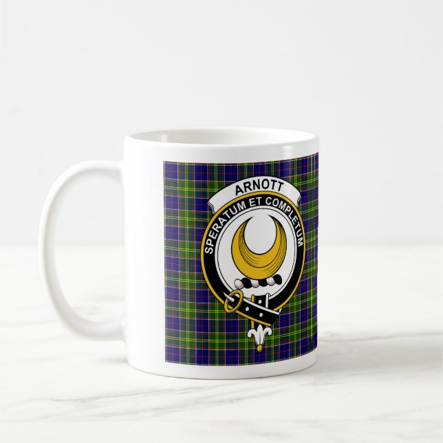 Taza De Café Arnott Clan Badge Coffee Mug - tamaño 11oz (Izquierda)