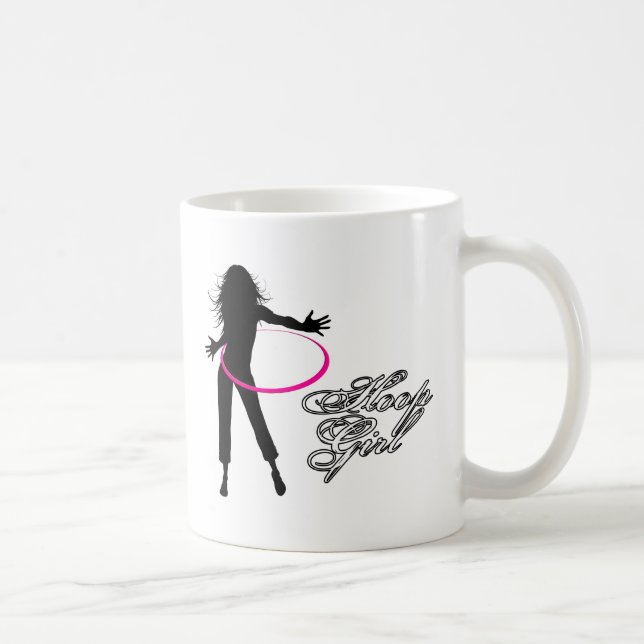 Taza De Café Aro del Chica-Hula del aro (Derecha)