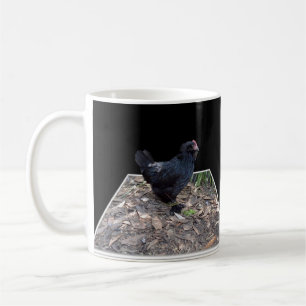 Taza De Café Aroma Fluffy Negro,