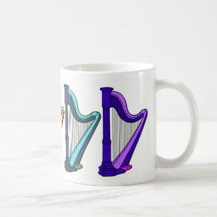 Taza De Café arpas del arco iris