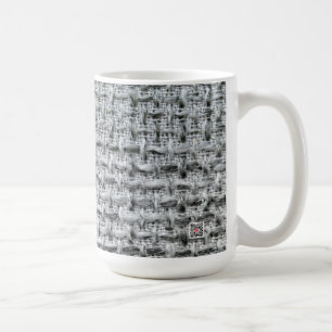 Taza De Café Arpillera Gris