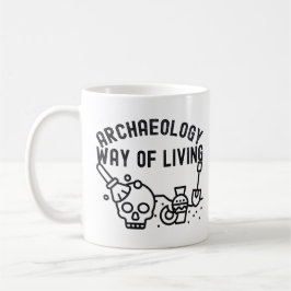 Taza De Café Arqueología - Modo de Vida, Arqueología Dice