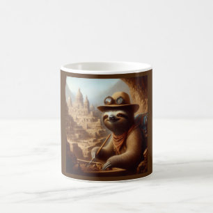 Taza De Café Arqueólogo Sloth
