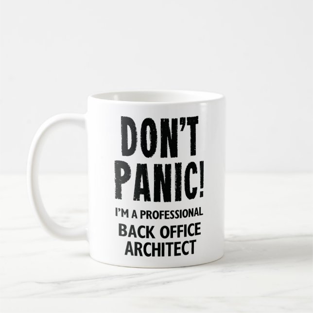 Taza De Café Arquitecto de back Office (Izquierda)