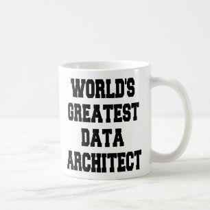 Taza De Café Arquitecto de datos más grande del mundo