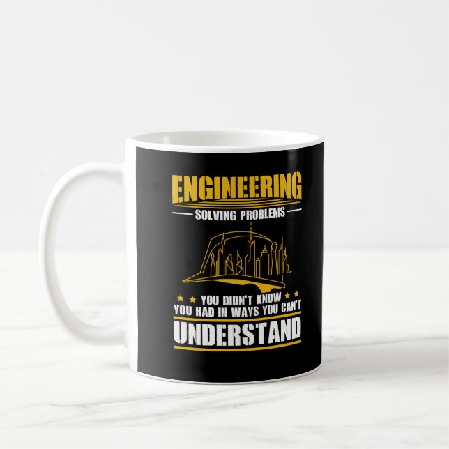 Taza De Café Arquitecto de Ingeniería de Ingeniería Civil (Izquierda)