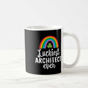 Taza De Café Arquitecto más afortunado Día de San Patricio Sham