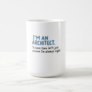 Taza De Café Arquitecto - Soy arquitecto