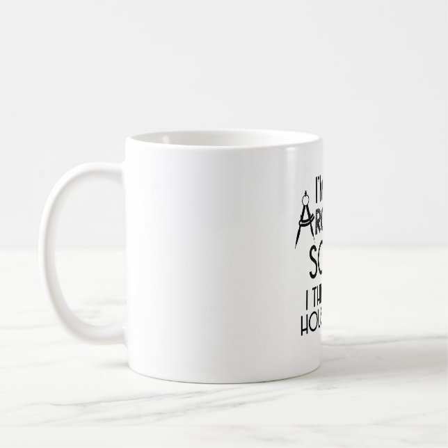 Taza De Café Arquitectos| Regalo de profesión de estudio de arq (Izquierda)