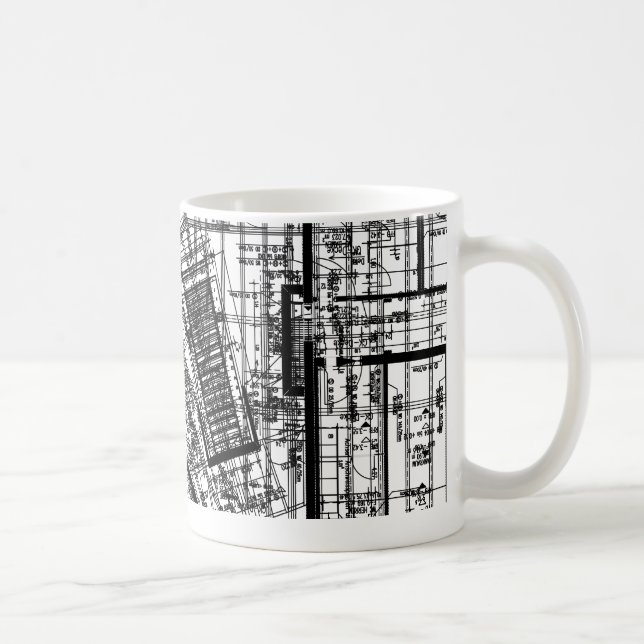 Taza De Café arquitectura 2 (Derecha)