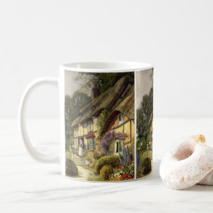 Taza De Café Arquitectura antigua, casa de campo cottage