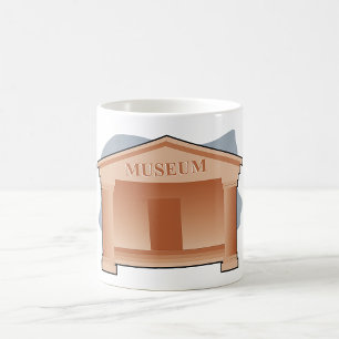 Taza De Café Arquitectura Clásica de Museo