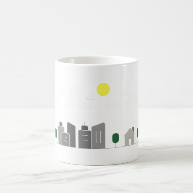 Taza De Café arquitectura de edificios ciudad (Centro)
