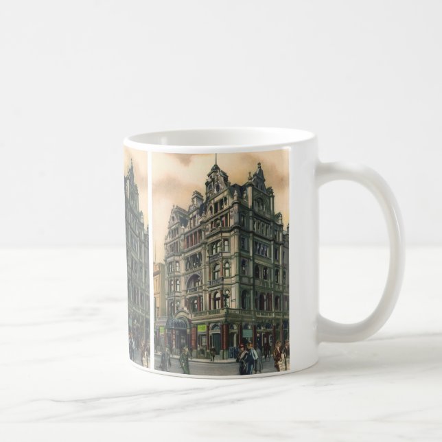 Taza De Café Arquitectura de época Queens Hotel Leicester Squar (Derecha)