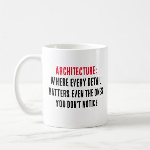 Taza De Café Arquitectura Donde cada detalle importa, incluso e