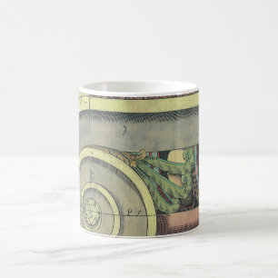 Taza De Café Arquitectura Vintage; Voluta Capital por Vignola