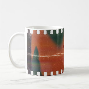 Taza De Café Arranque de tira de película de 35 mm, arañazos fr