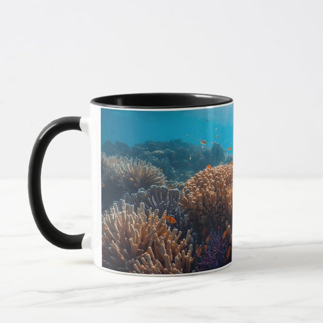 Taza de café Arrecife de Coral  (Izquierda)