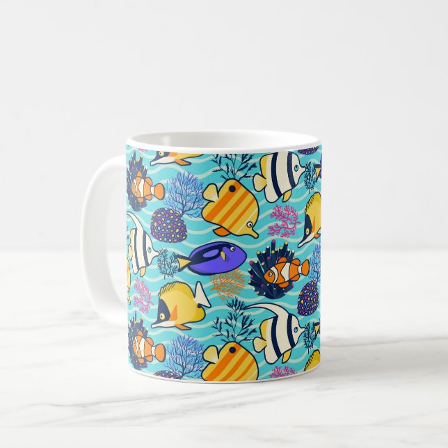 Taza De Café Arrecife de coral australiano (Anverso izquierdo)