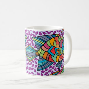 Taza De Café arrecife de peces