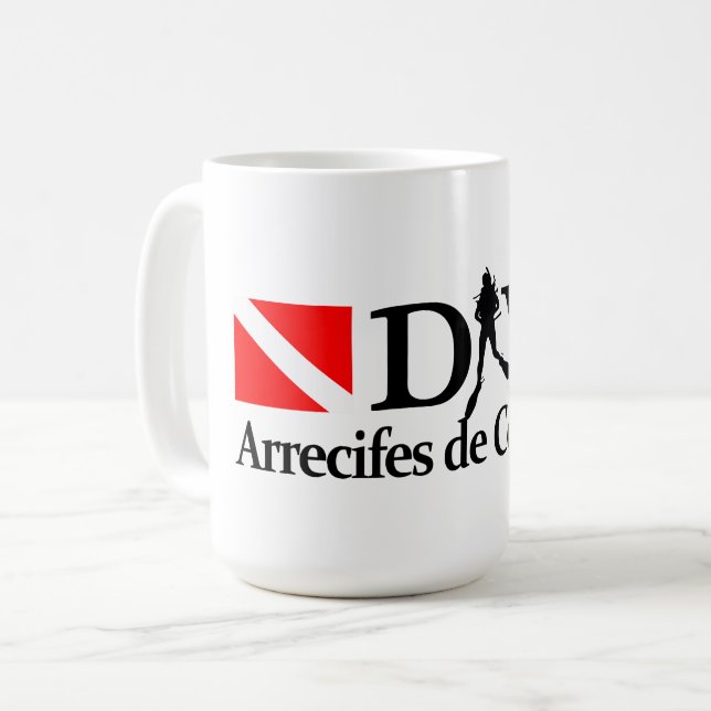 Taza De Café Arrecifes de Cozumel DV4 (Anverso izquierdo)