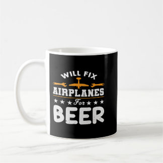 Taza De Café Arreglará Aviones Para La Diversión De Ingeniero M