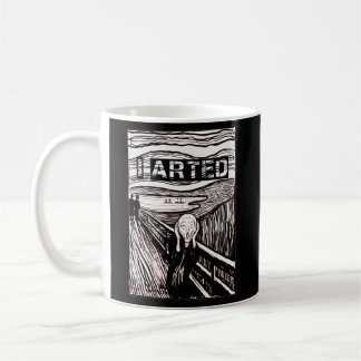 Taza De Café Arrepito Con Los Maestros Pintando El Grito
