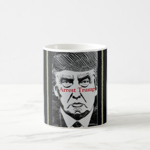 Taza De Café Arresto de Trump Café Mug