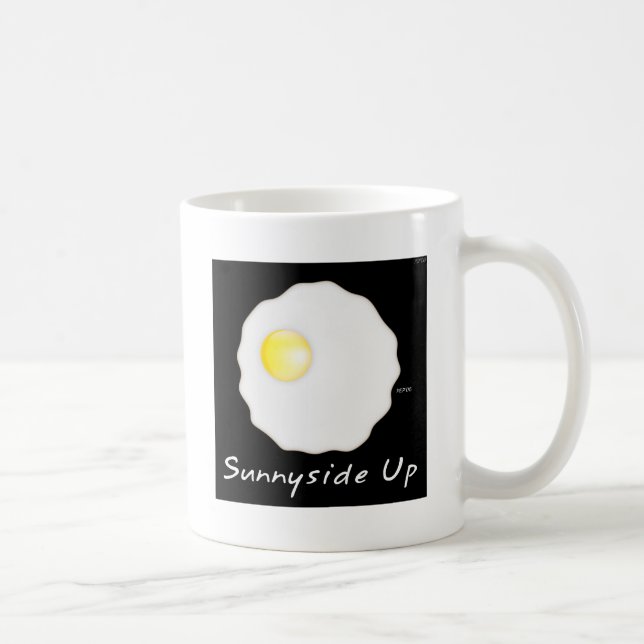 Taza De Café Arriba Del Sol (Derecha)