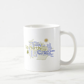 Taza De Café Arriba Norte - Componentes de Michigan
