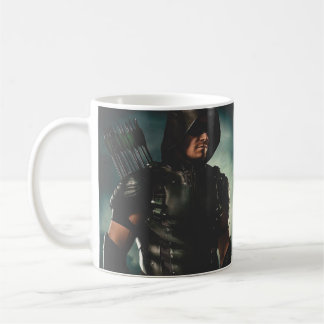 Taza De Café Arrow: O Vigilante Verde