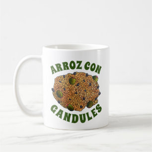 Taza De Café Arroz con Gandules Guisantes de Alimentos Puertorr
