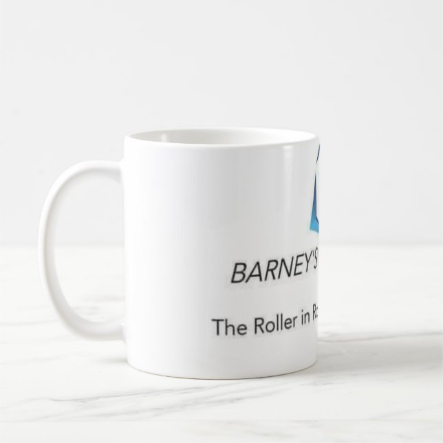 Taza De Café Arroz de rodillo de barneys Mug (Izquierda)