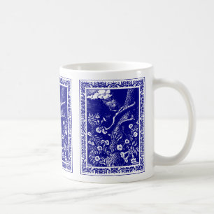 Taza De Café Ars Memoria: Canto II Loza Azul