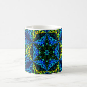 Taza De Café ART abstracto - Kaleidoscope 17