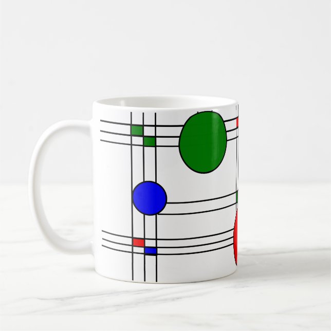 Taza De Café Art Deco (Izquierda)