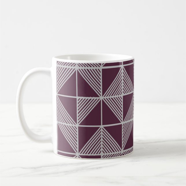 Taza De Café Art Deco Puzzle (Izquierda)