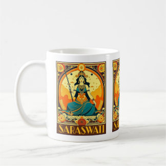 Taza De Café Art Deco Saraswati