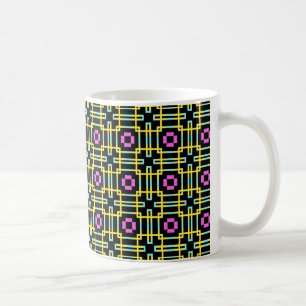 Taza De Café Art Deco Tartán