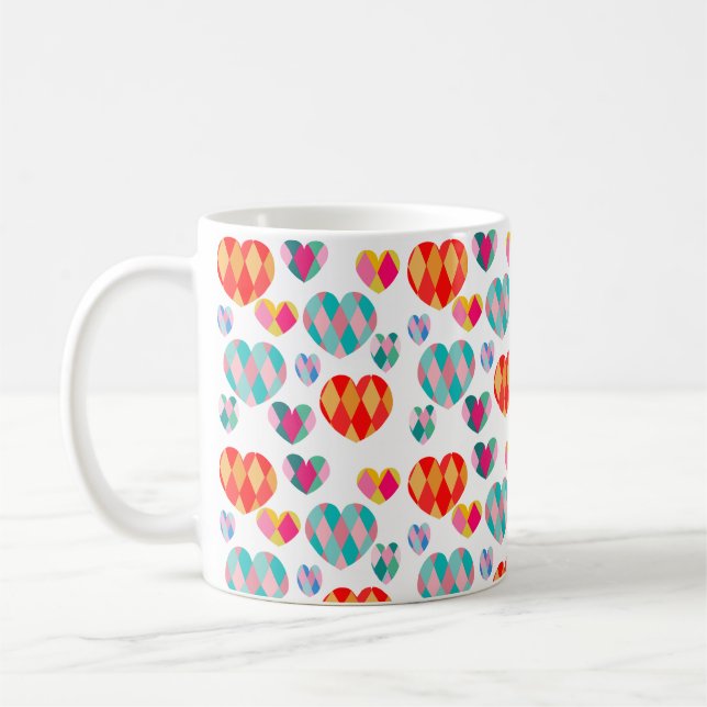 Taza De Café Art Deco Valentine (Izquierda)