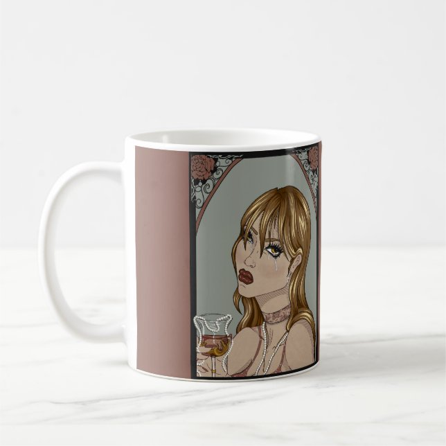 Taza De Café Art nouveau (Izquierda)