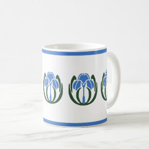 Taza De Café Art Nouveau Iris Coffee Mug