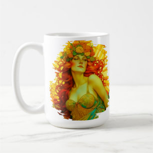 Taza De Café Art Nouveau Litha