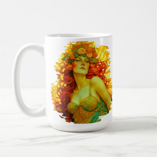 Taza De Café Art Nouveau Litha (Izquierda)