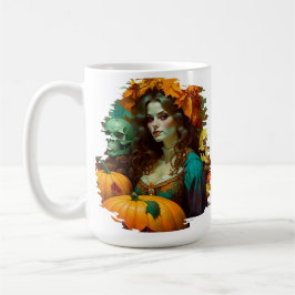 Taza De Café Art Nouveau Samhain