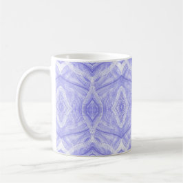 Taza De Café Arte abstracto acuarela púrpura Psychomachia