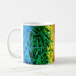 Taza De Café Arte abstracto colorido